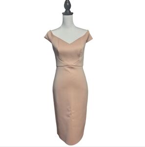 Eliza J Elegant Women's Dress in Blush Pink Size 4